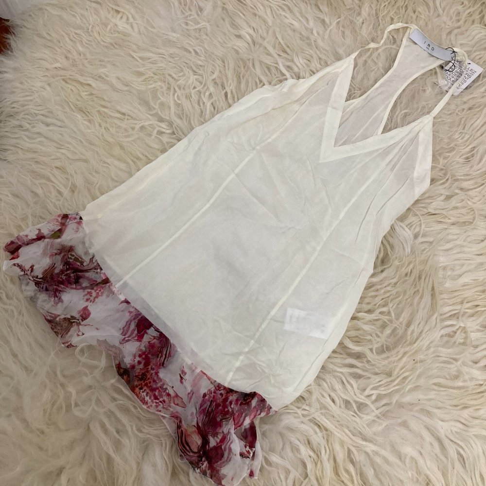 IRO V-Neck Mini Dress - Picture 2 of 5